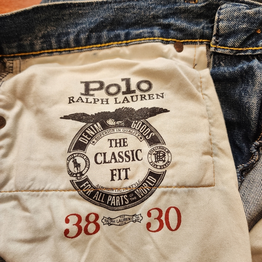 Polo Ralph Lauren The Classic Fit Men's Jean Size 38x30 - Picture 11 of 14